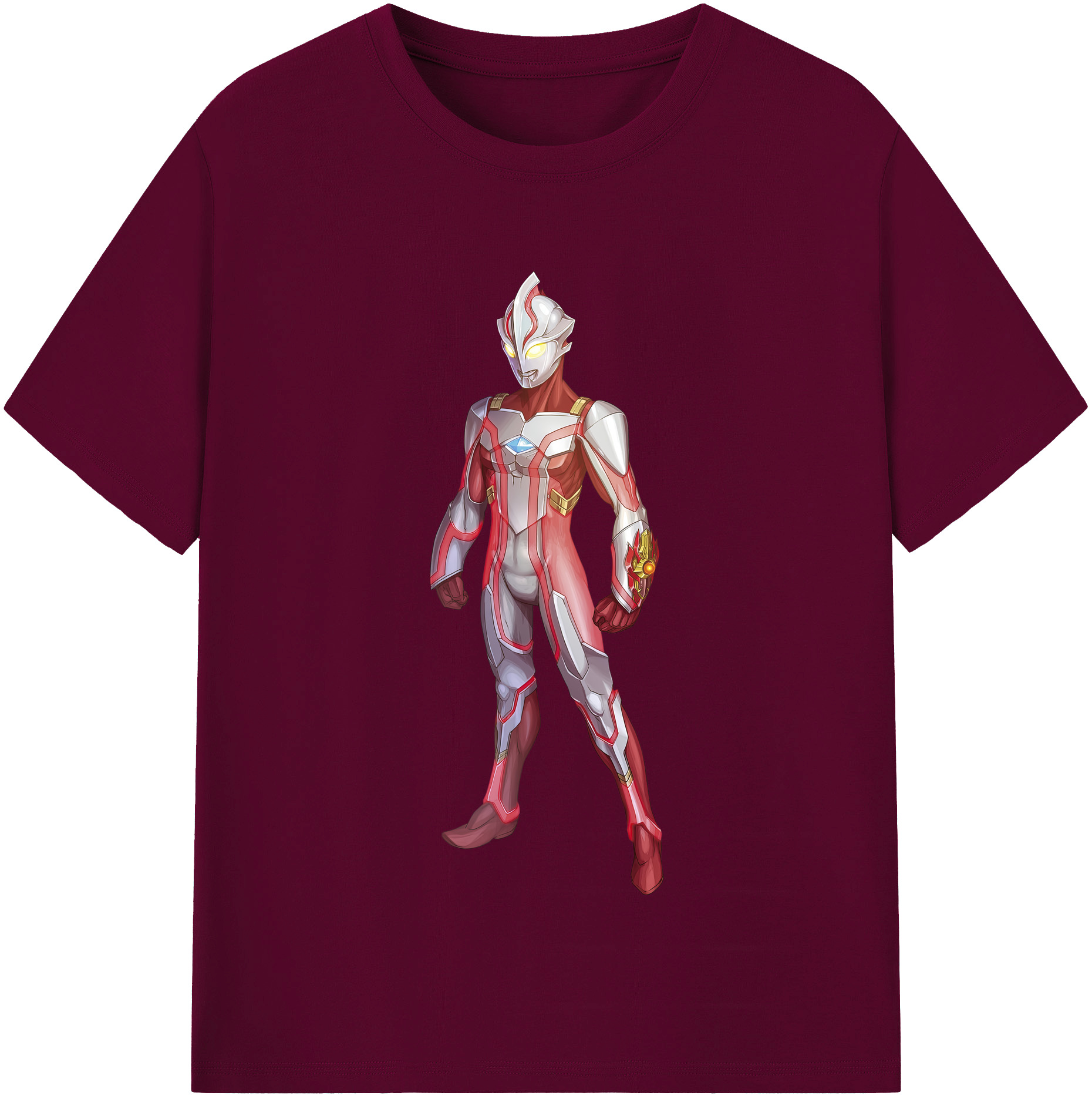 （画像用） ウルトラマン Ultraman レディースカジュアルプリントTシャツ（綿100％）
